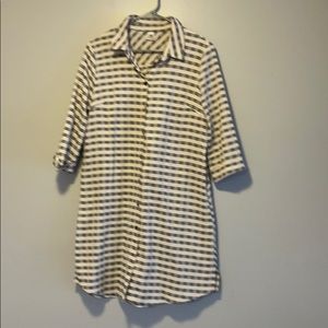 Gingham tunic